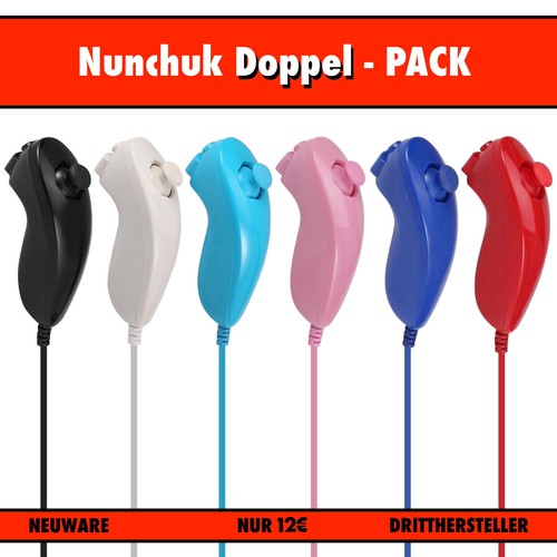 Zwei nunchuk für - /, 2x
