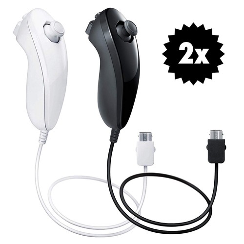 Zwei nunchuk für remote - zwei, 2x
