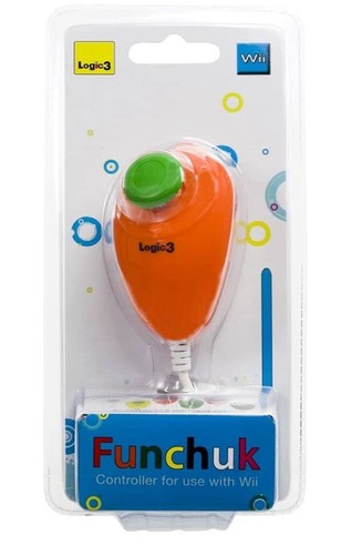 Wii mini nunchuk orange - wii,